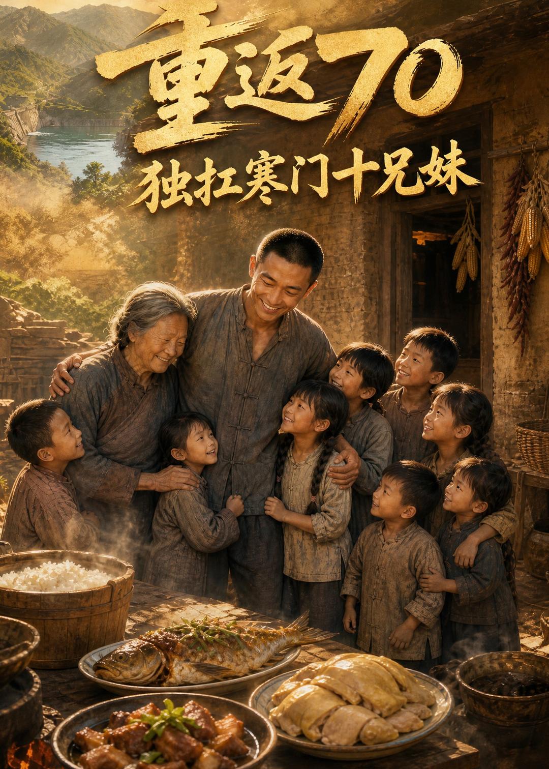 重返70独扛寒门十兄妹(全集)