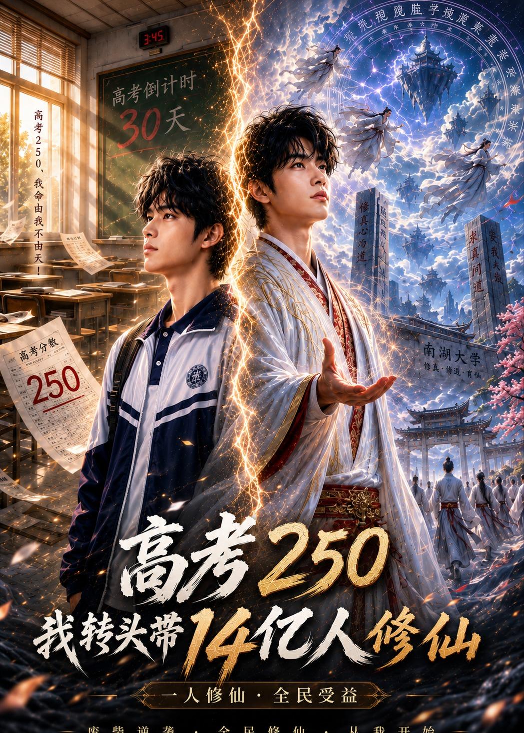 高考250，我转头带14亿人修仙(全集)