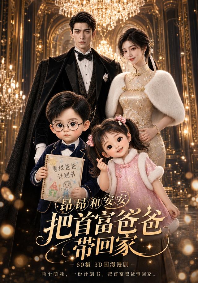 昂昂安安把首富爸爸带回家(全集)