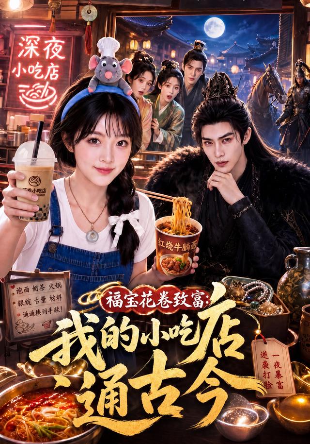 福宝花卷致富：我的小吃店通古今(全集)