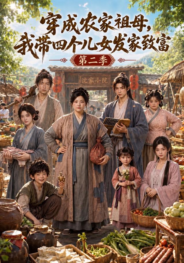 穿成农家祖母,我带四个儿女发家致富第二季(全集)