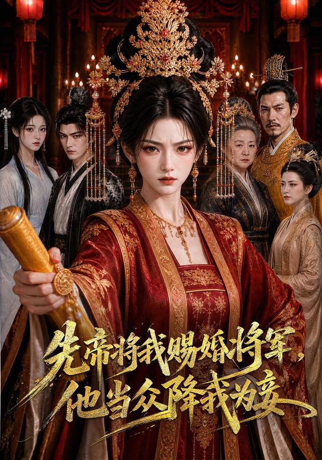 先帝将我赐婚将军,他当众降我为妾(全集)
