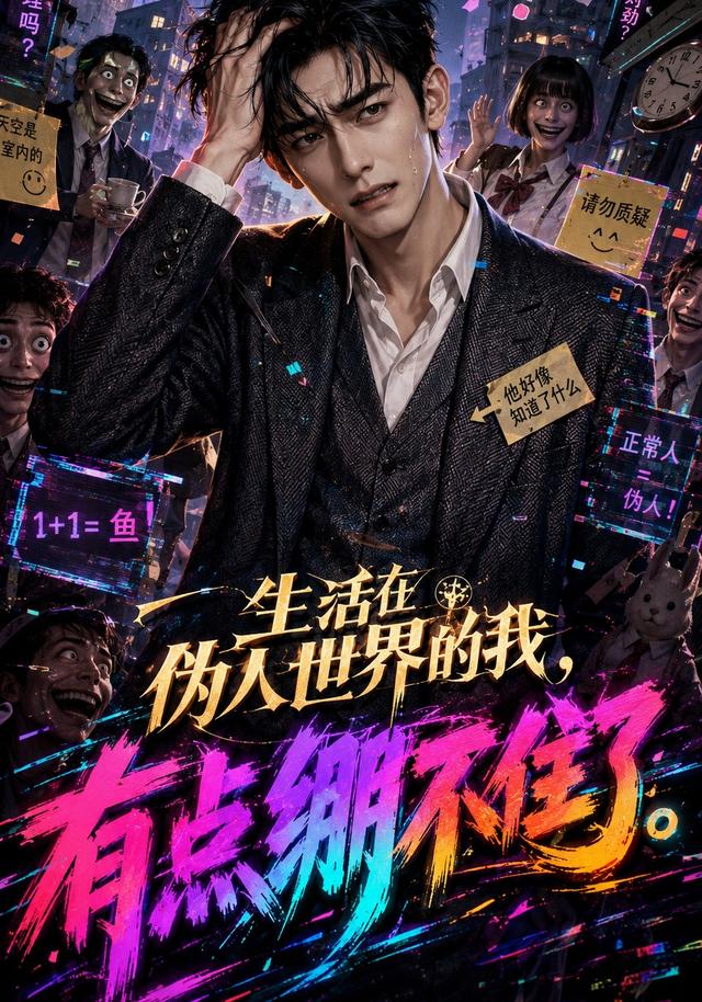 生活在伪人世界的我,有点绷不住了AI短剧(全集)