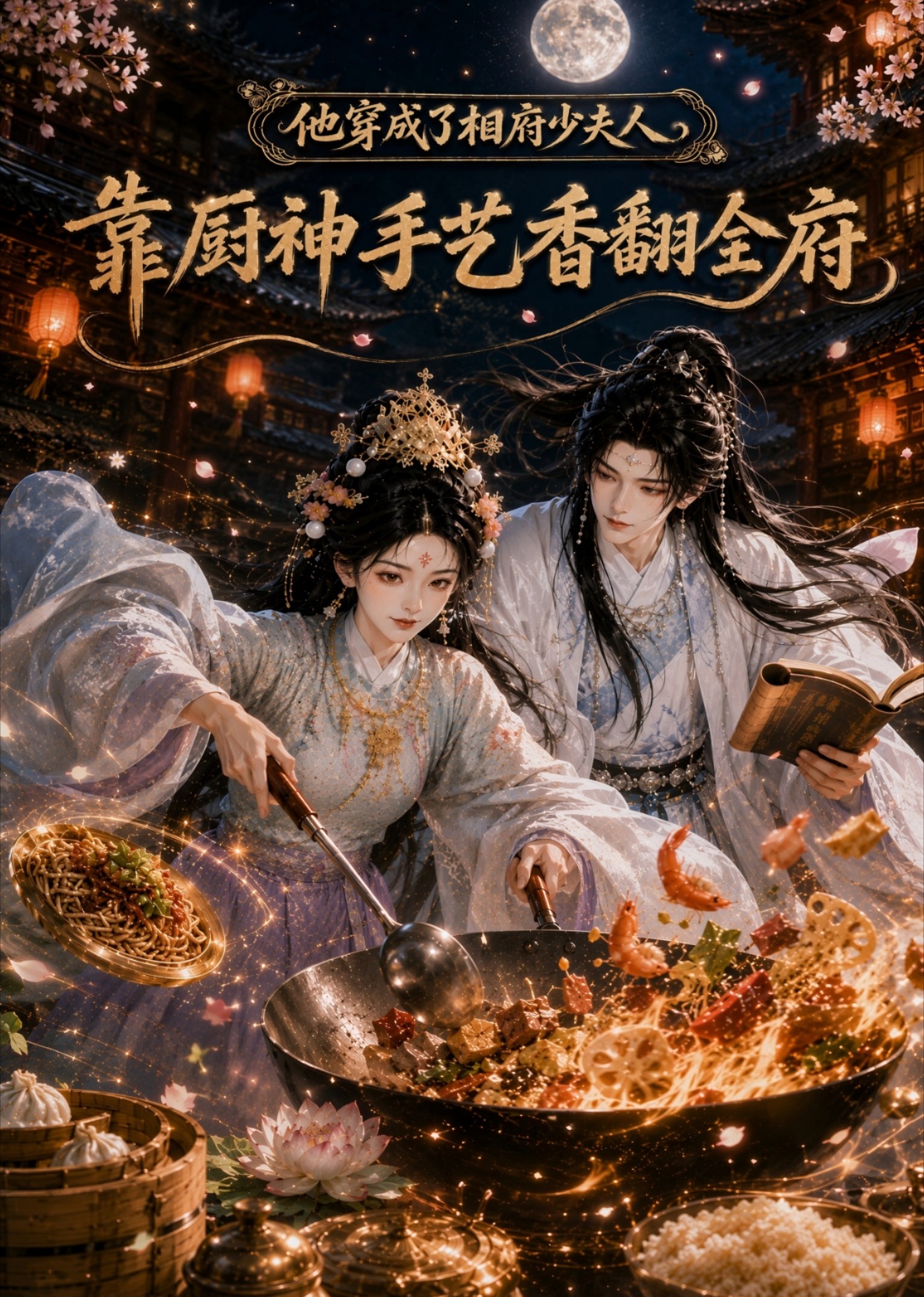 他穿成了相府少夫人,靠厨神手艺香翻全府(全集)