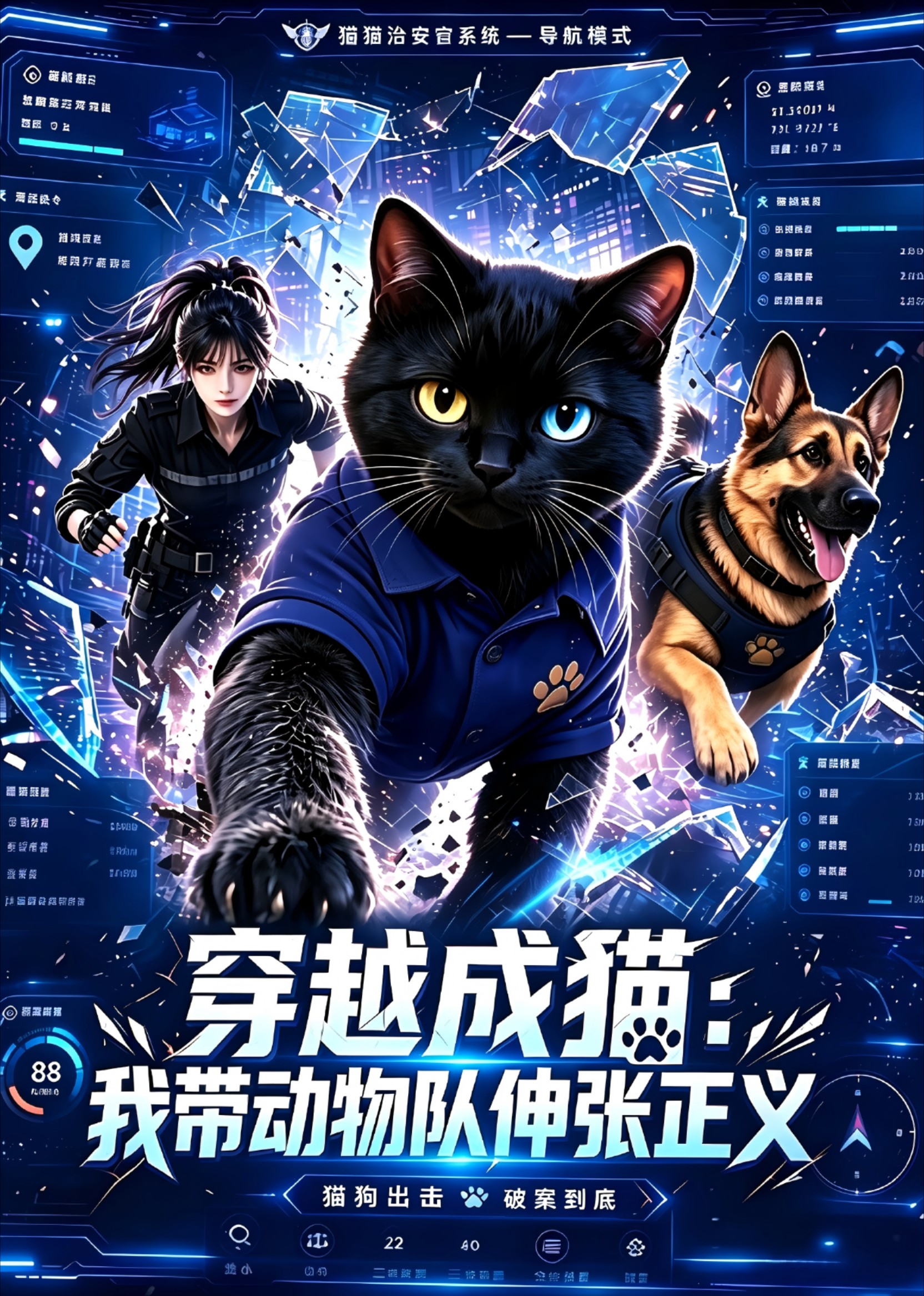 穿越成猫,我带动物队伸张正义(全集)