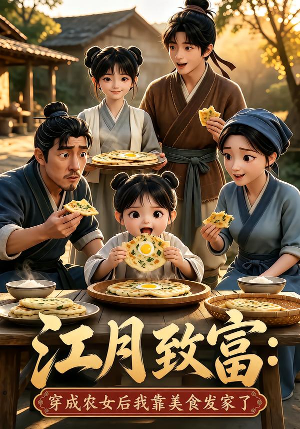 江月致富:穿成农女后我靠美食发家了(全集)
