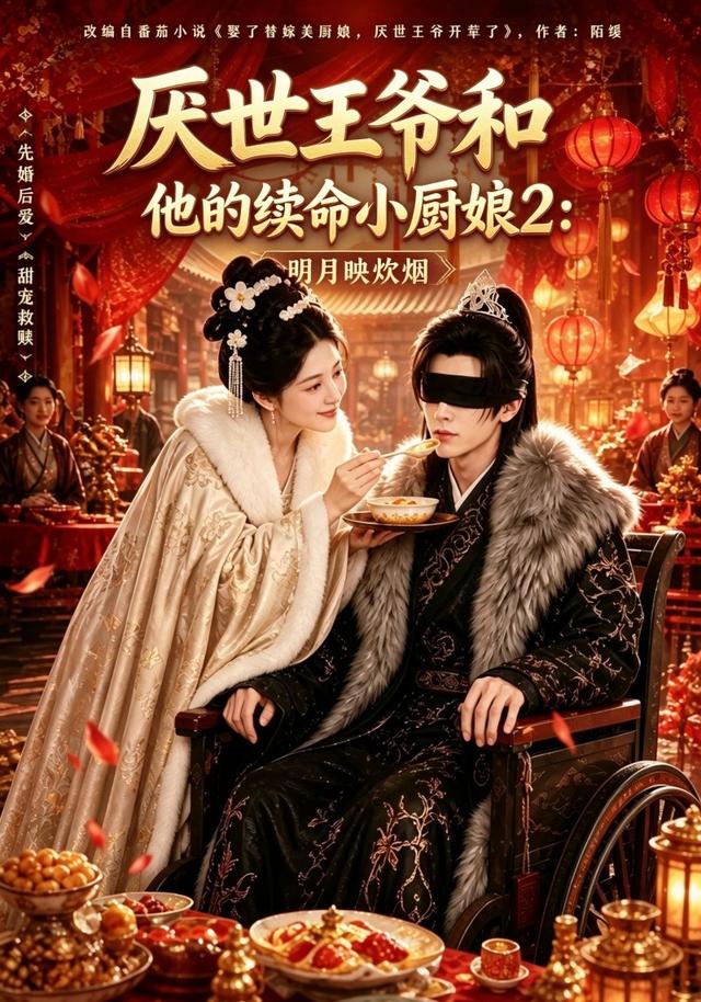 厌世王爷和他的续命小厨娘2:明月映炊烟AI短剧(全集)